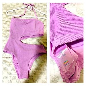 Stunning one-shoulder, cut out bathing suit - never been worn